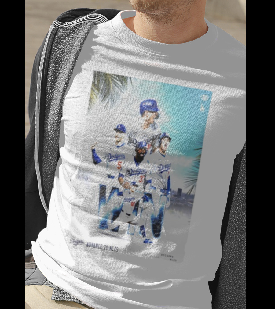 Los Angeles Dodgers Advance To 2025 NLCS Victory Celebration T-Shirt