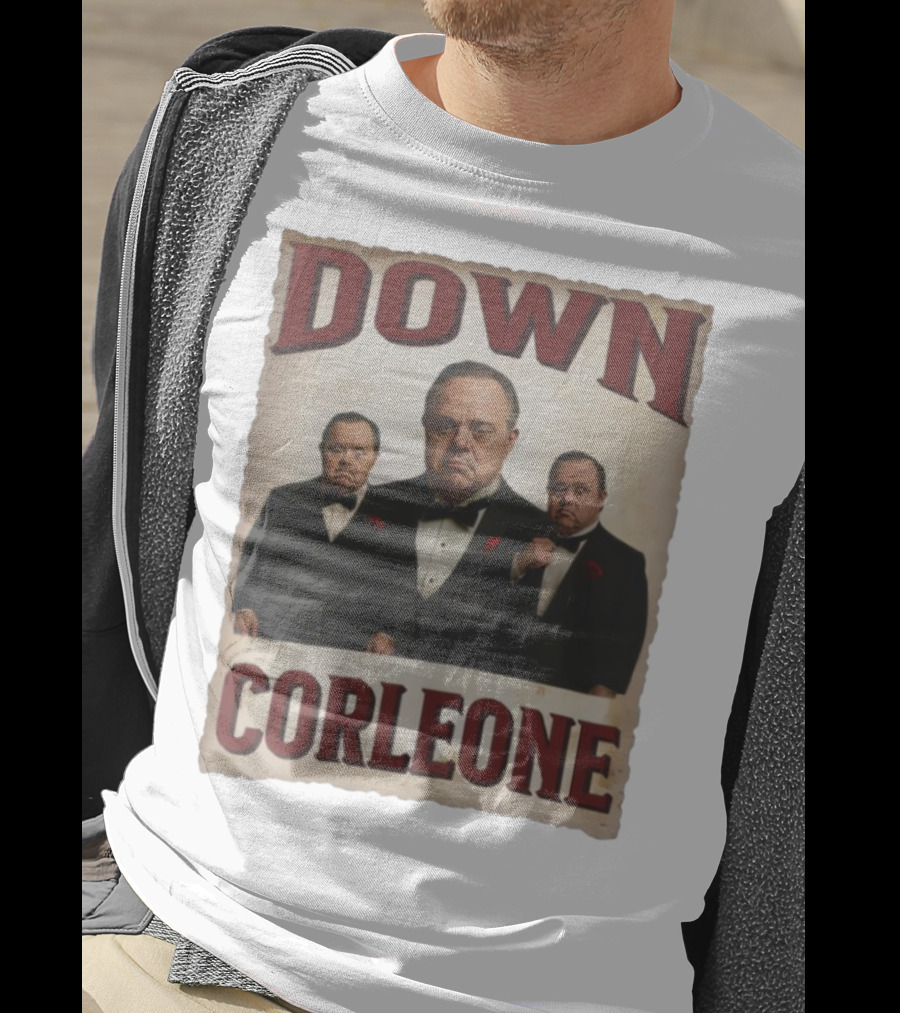 Down Corleone Funny Mafia Parody T-Shirt