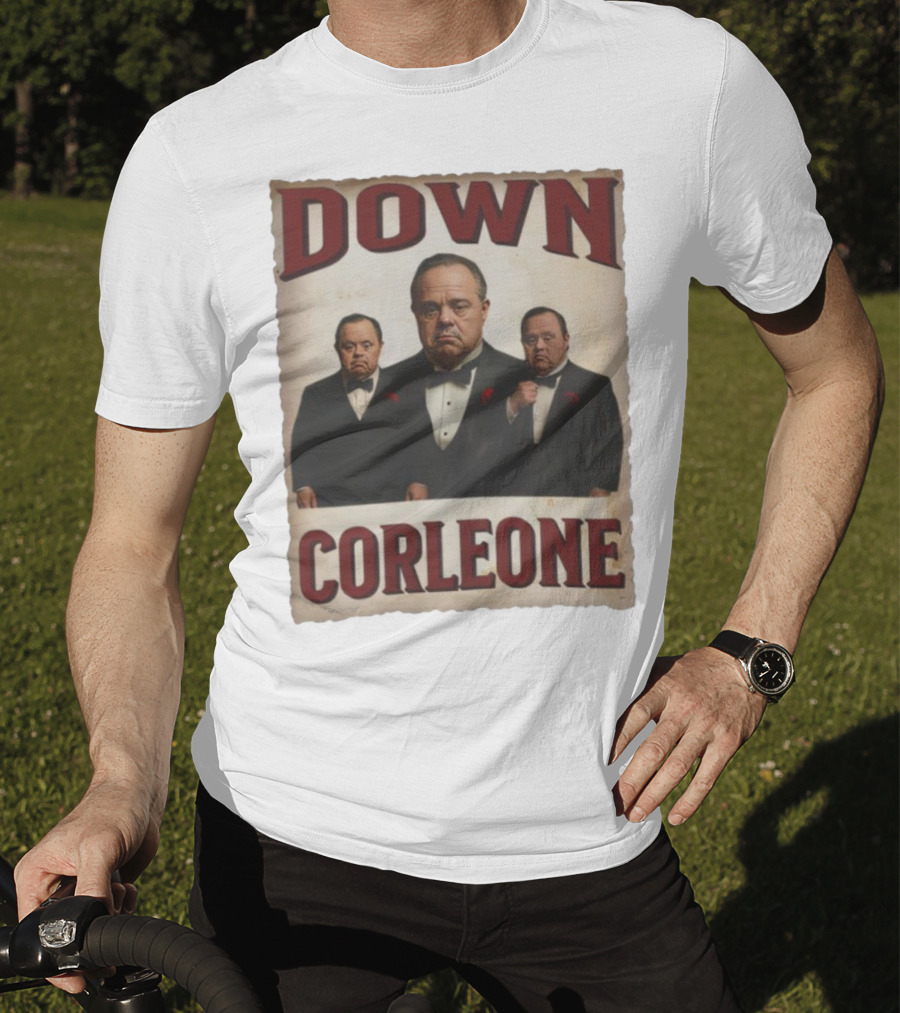 Down Corleone Funny Mafia Parody T-Shirt