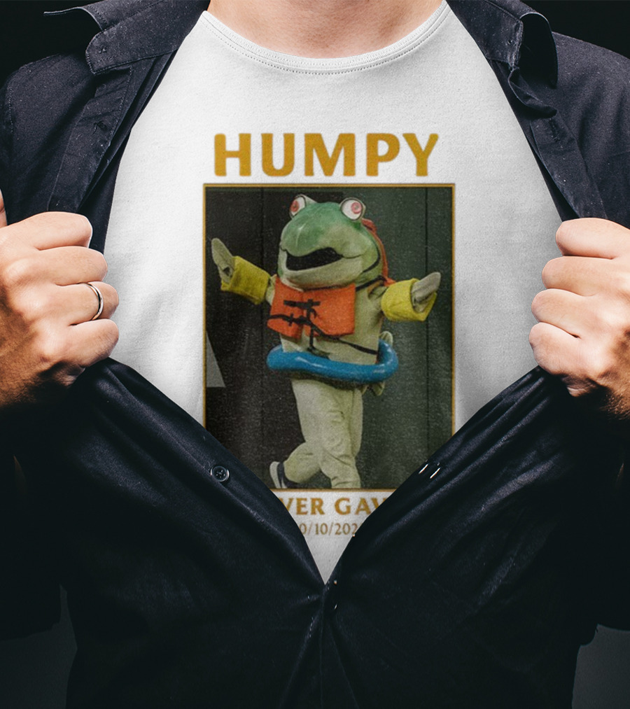 Humpy Salmon He Never Gave Up Seattle Mariners MLB Baseball 10 10 2025 T-Shirt