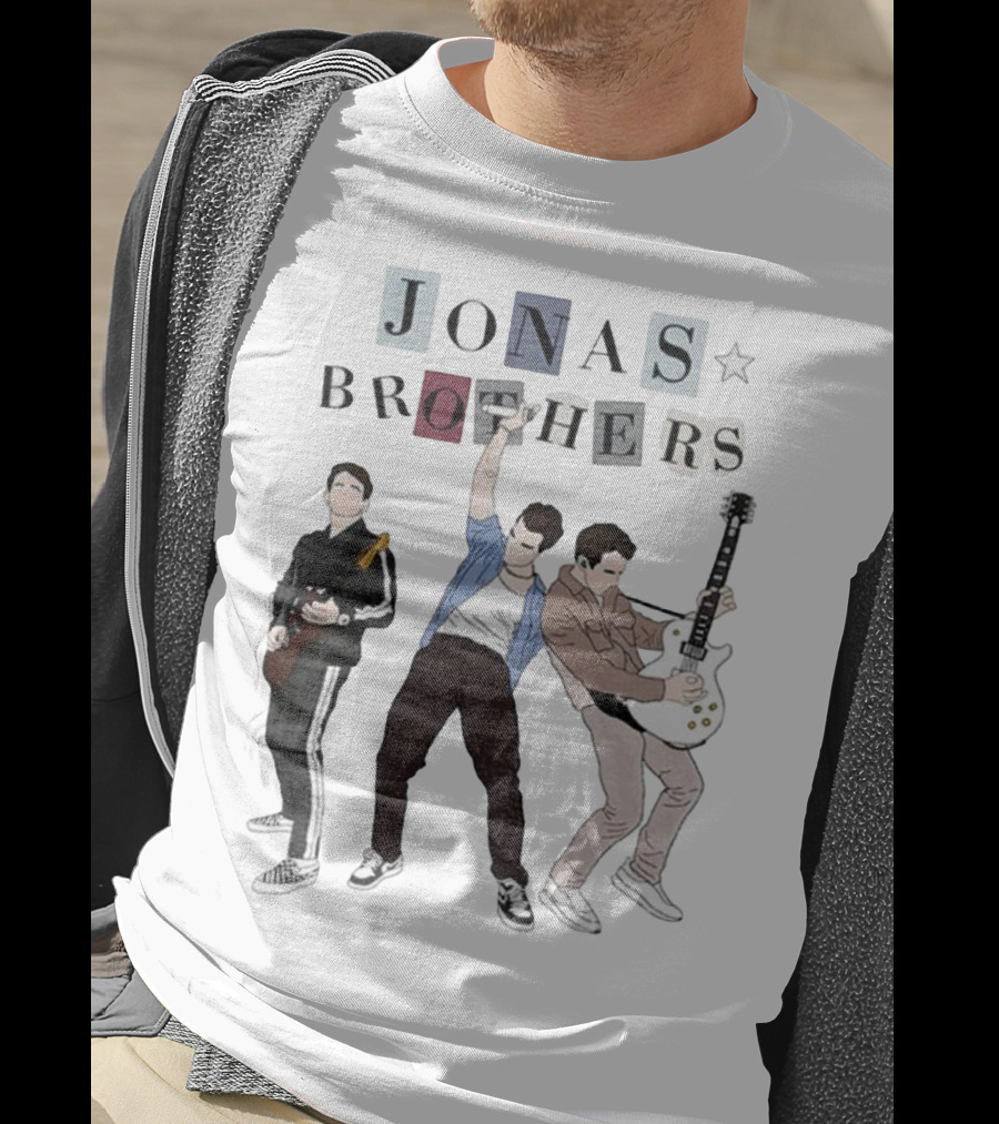 Jonas Brothers 20th Anniversary Tour Era Vintage Style T-Shirt