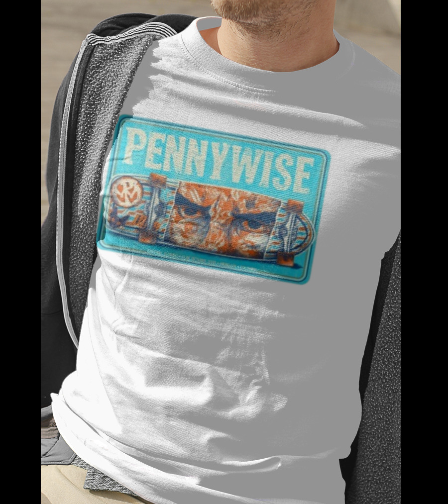 Pennywise Festival Altavoz Medellín CO Octubre 13 2025 Skateboard Art T-Shirt