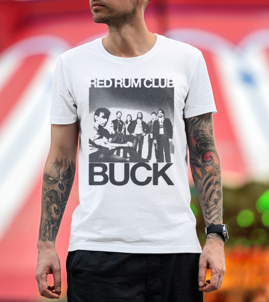Red Rum Club Buck Band Silhouette T-Shirt