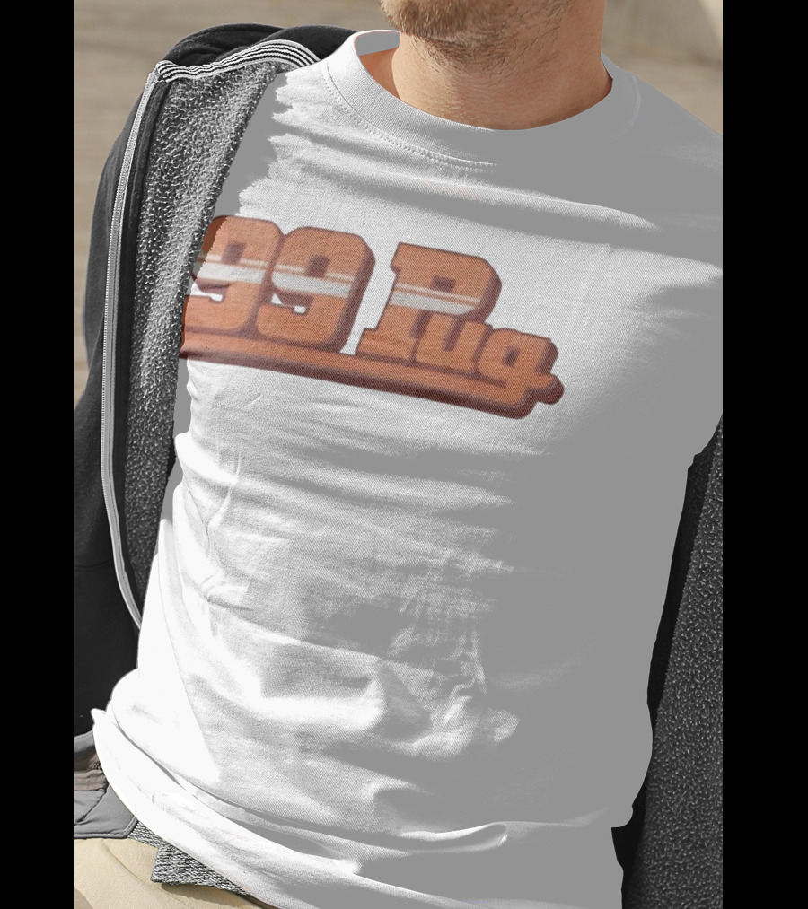 99 Pug Retro Sports Style Bold Font T-Shirt