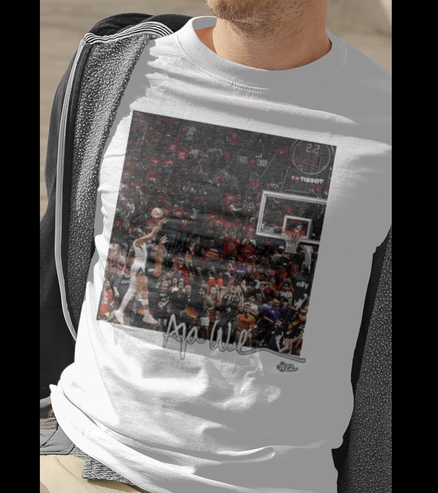 A'ja Wilson Las Vegas Aces Basketball Star Signature Moment T-Shirt
