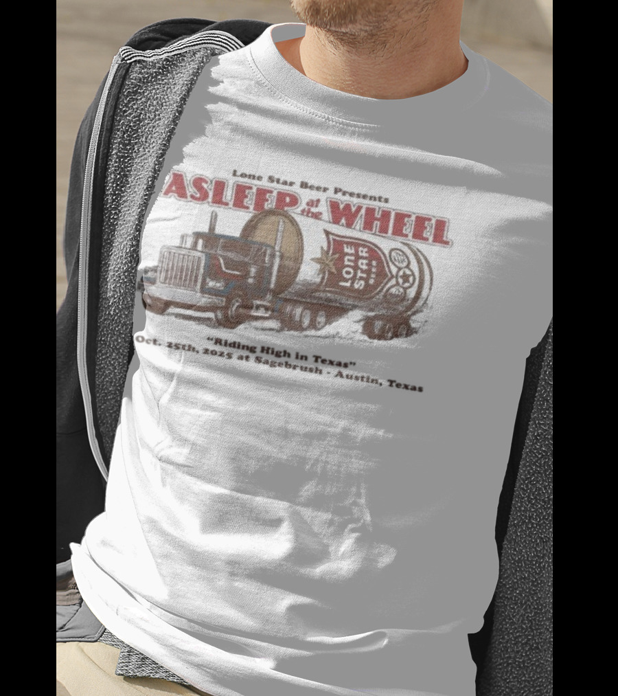 Lone Star Beer Presents Asleep At The Wheel Sagebrush Austin TX October 25 2025 T-Shirt