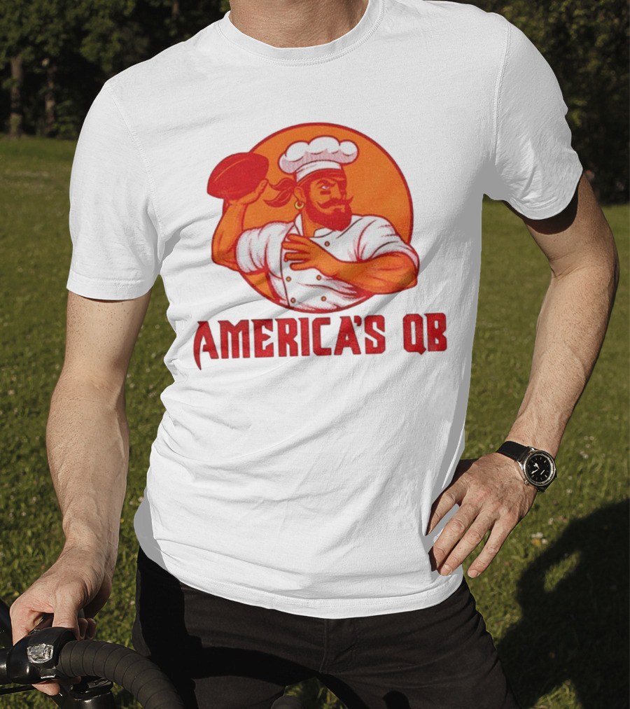 Baker Mayfield America's QB Chef Tampa Bay Buccaneers Football T-Shirt