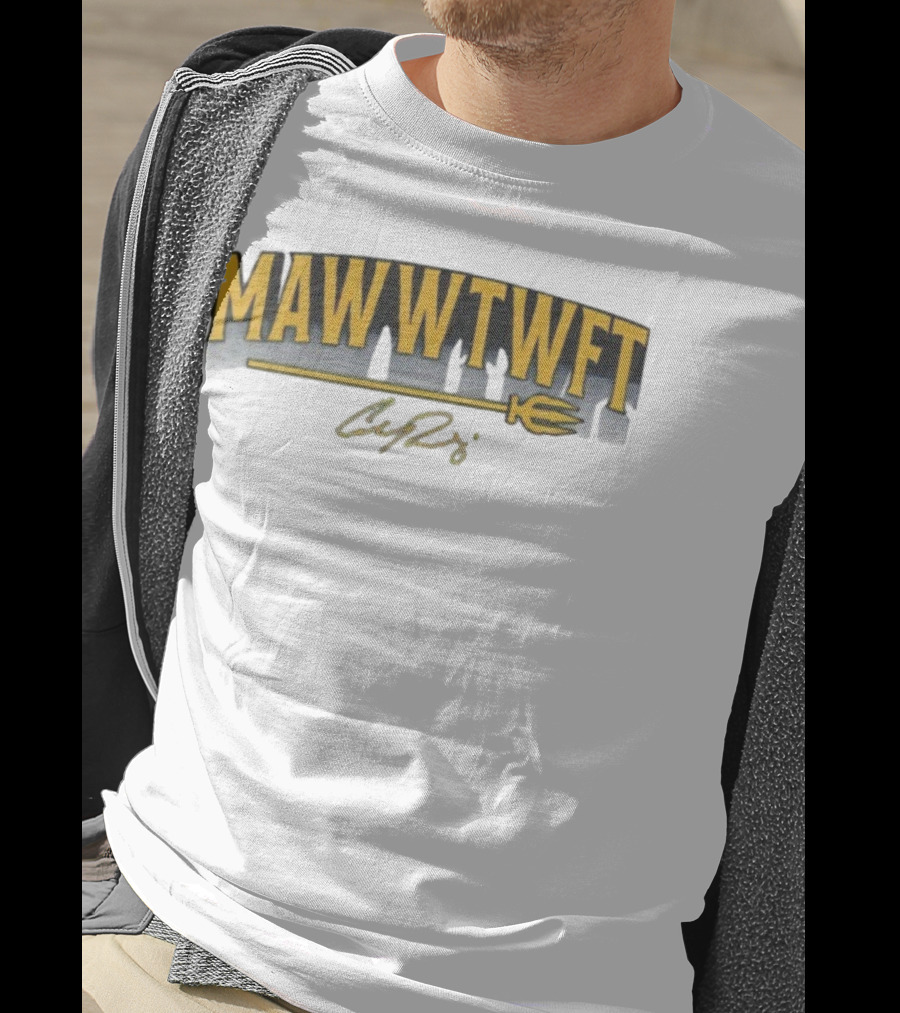 Cal Raleigh Seattle Mariners MAWWTWFT Trident Signature T-Shirt
