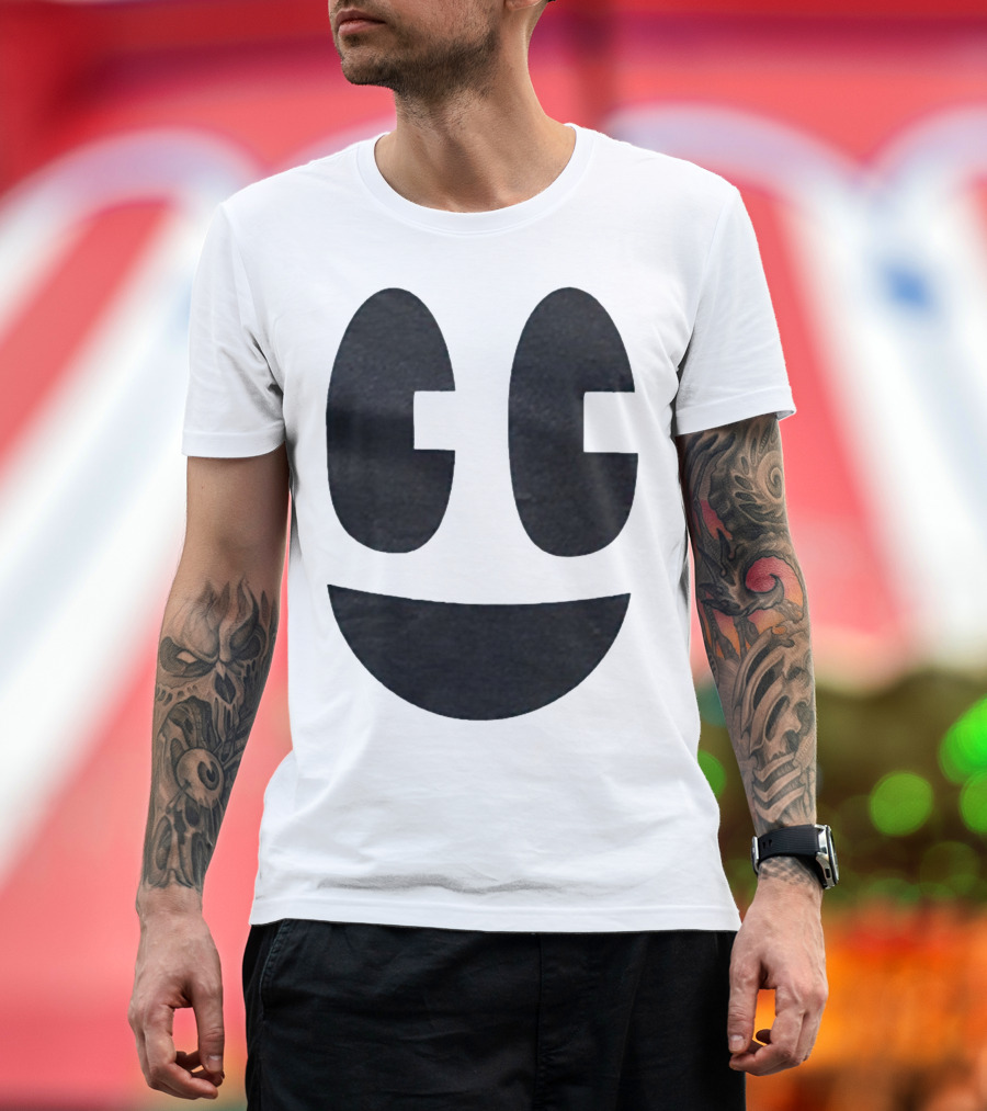 Craftee Happee Smiley Face T-Shirt