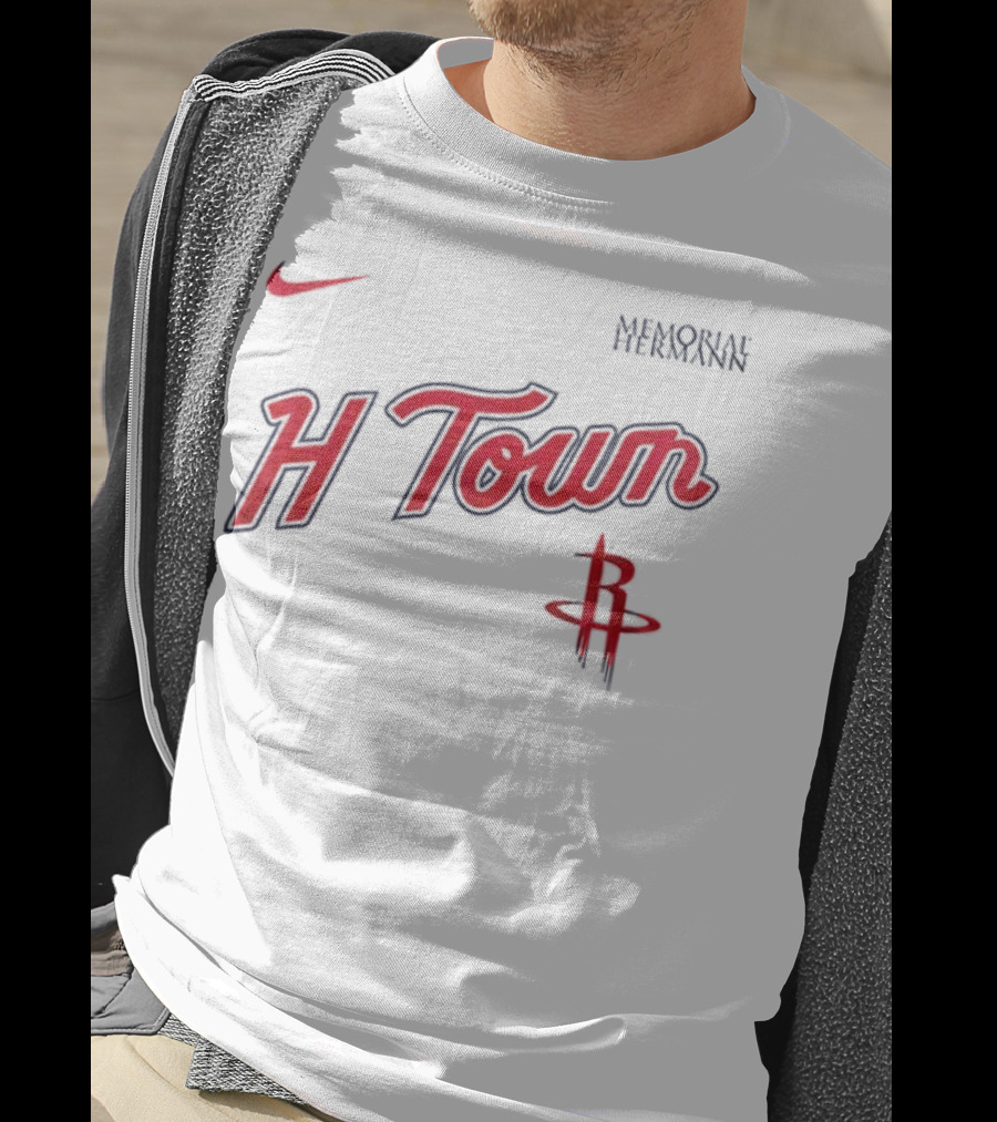 H-Town Nike Houston Rockets Memorial Hermann Edition T-Shirt