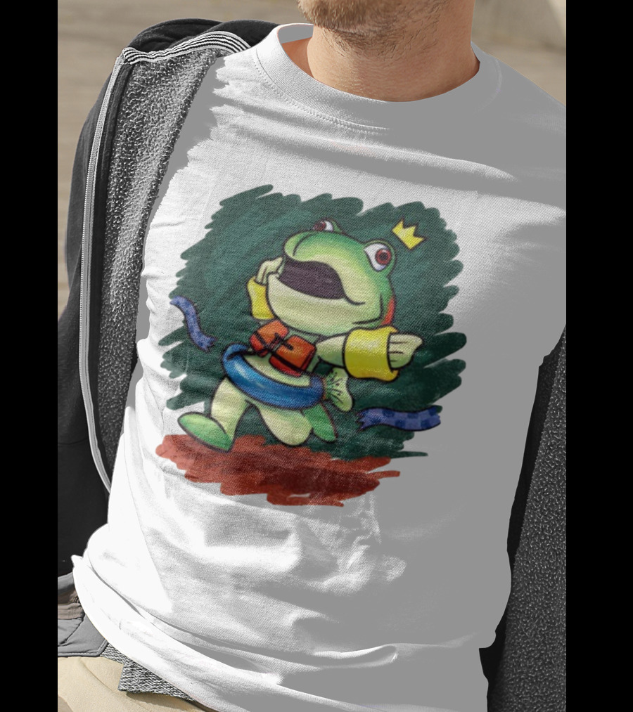 Humpy Salmon Mascot Running Seattle Mariners Mariners Fans Forte T-Shirt