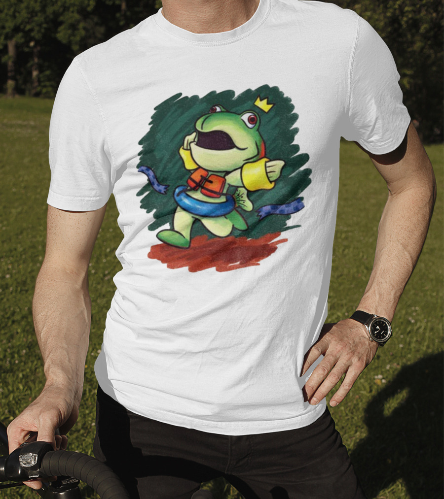 Humpy Salmon Mascot Running Seattle Mariners Mariners Fans Forte T-Shirt