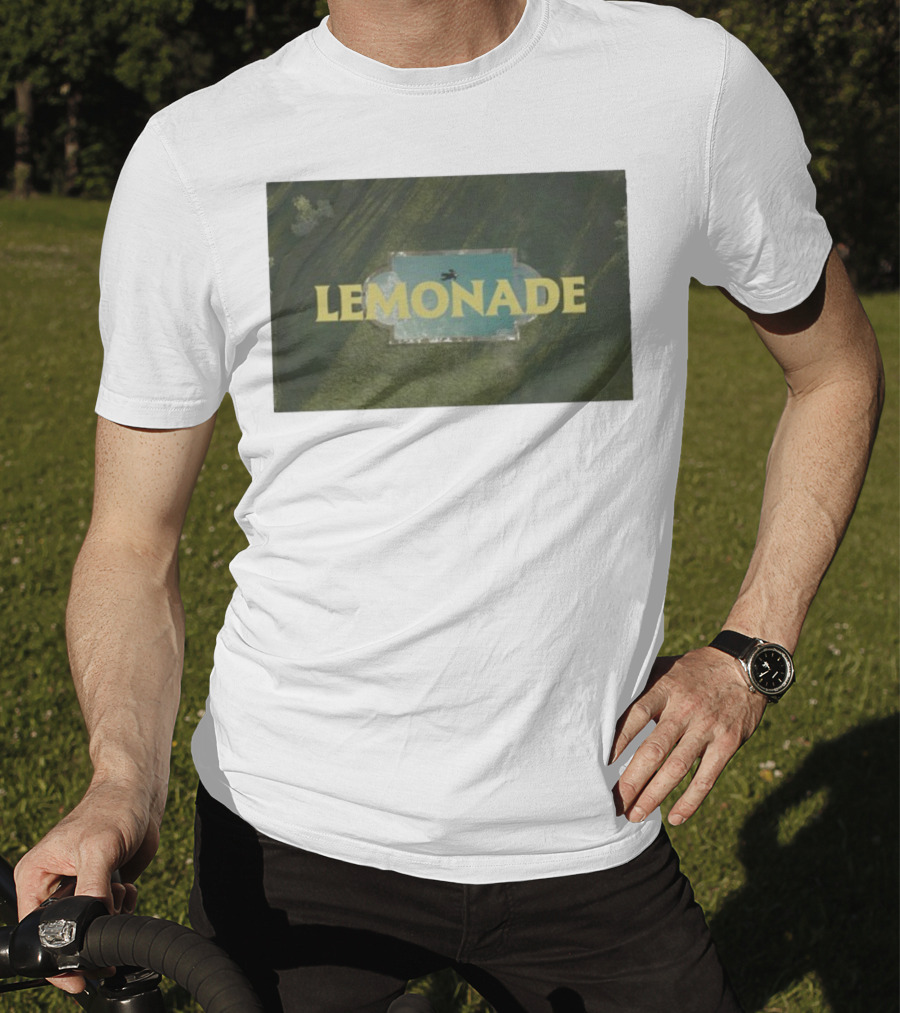 Louis Tomlinson Lemonade Aesthetic Pool Aerial View T-Shirt