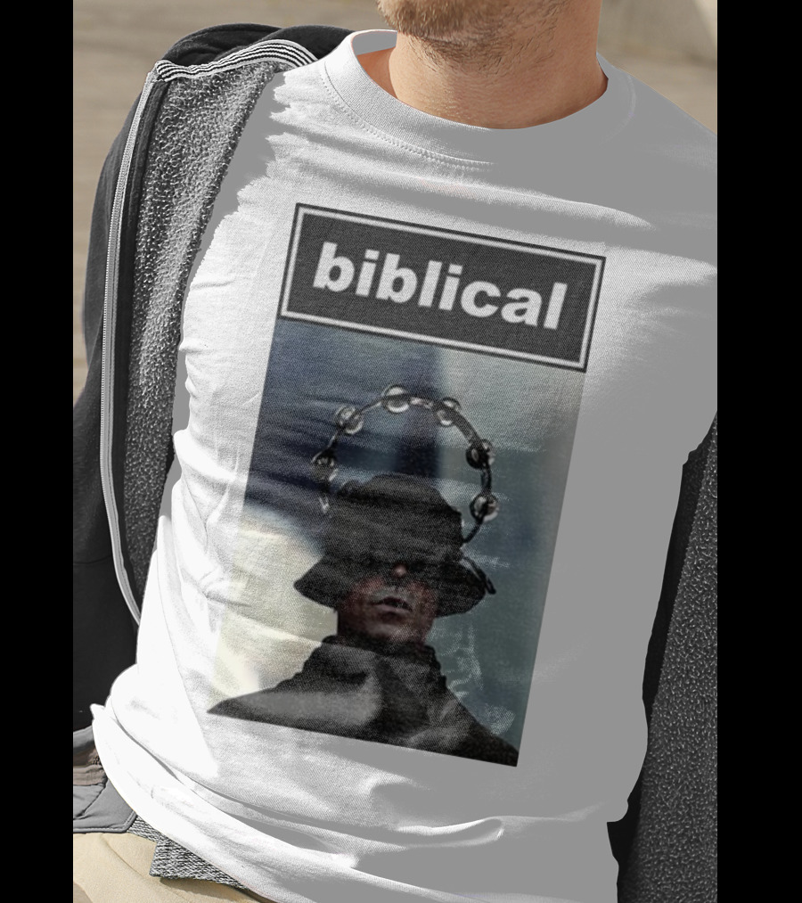 Biblical Liam Gallagher Tambourine Oasis Concert Music Lovers T-Shirt