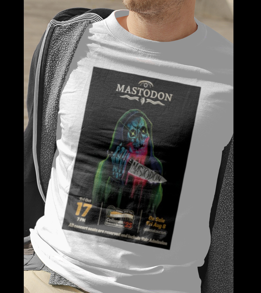 Mastodon Arizona State Fairgrounds 2025 Concert Series October 17 Coliseum T-Shirt
