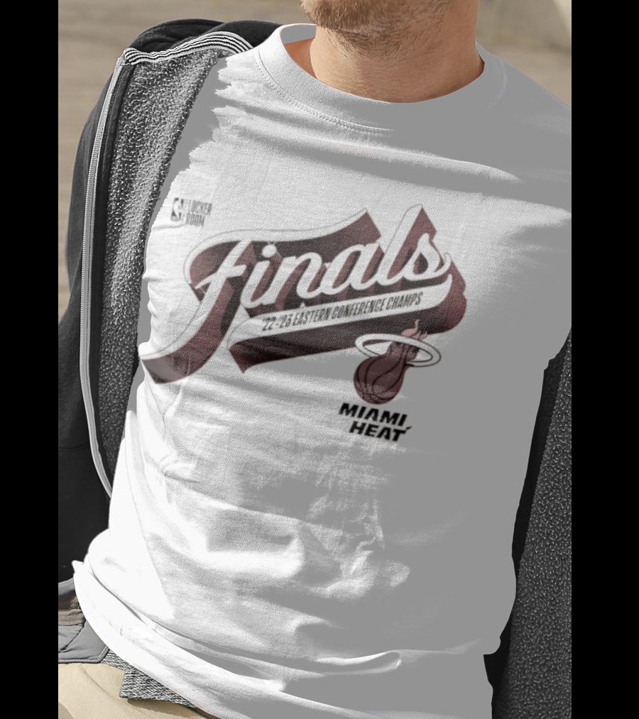 Miami Heat Eastern Conference Finals Champions 2023 Baseline Finals T-Shirt