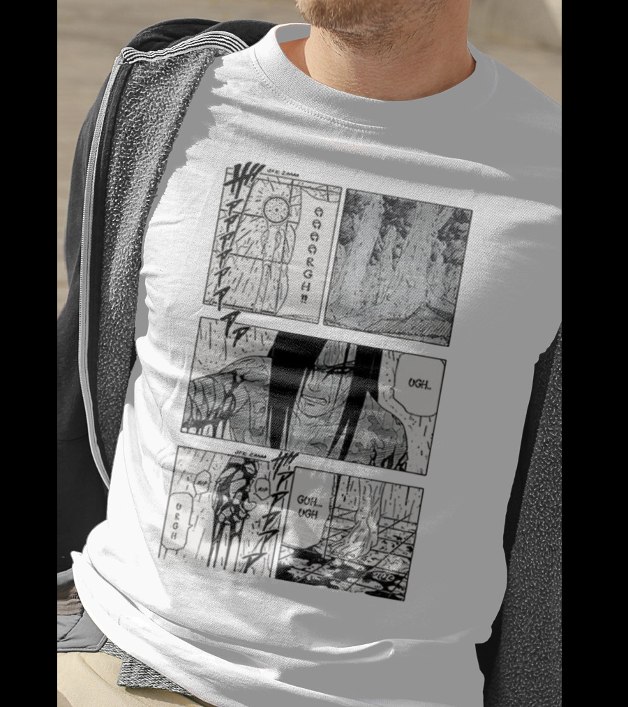 Orochimaru Legendary Sannin Manga Panels Ugh Aaargh Moments T-Shirt