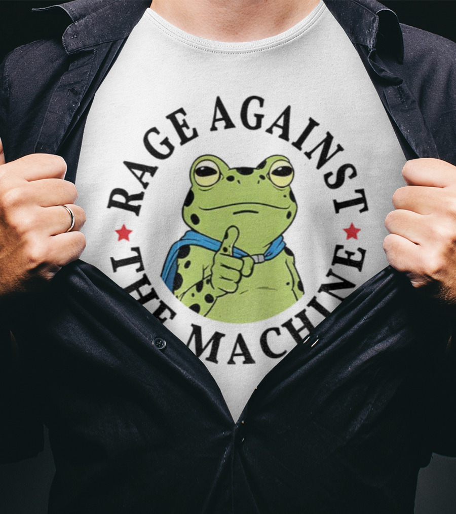 Rage Against The Machine Portland Frog Anti Trump T-Shirt