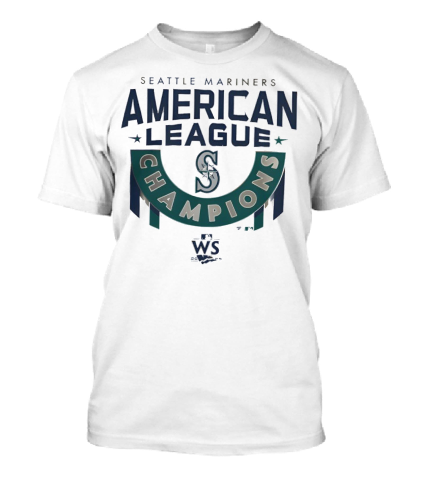 Seattle Mariners American League Champions 2025 Baseball T-Shirt