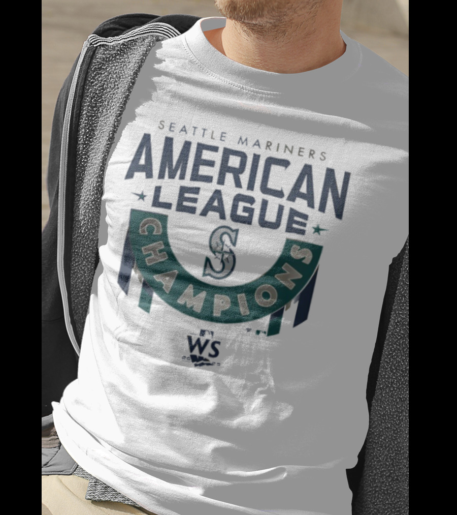 Seattle Mariners American League Champions 2025 Baseball T-Shirt