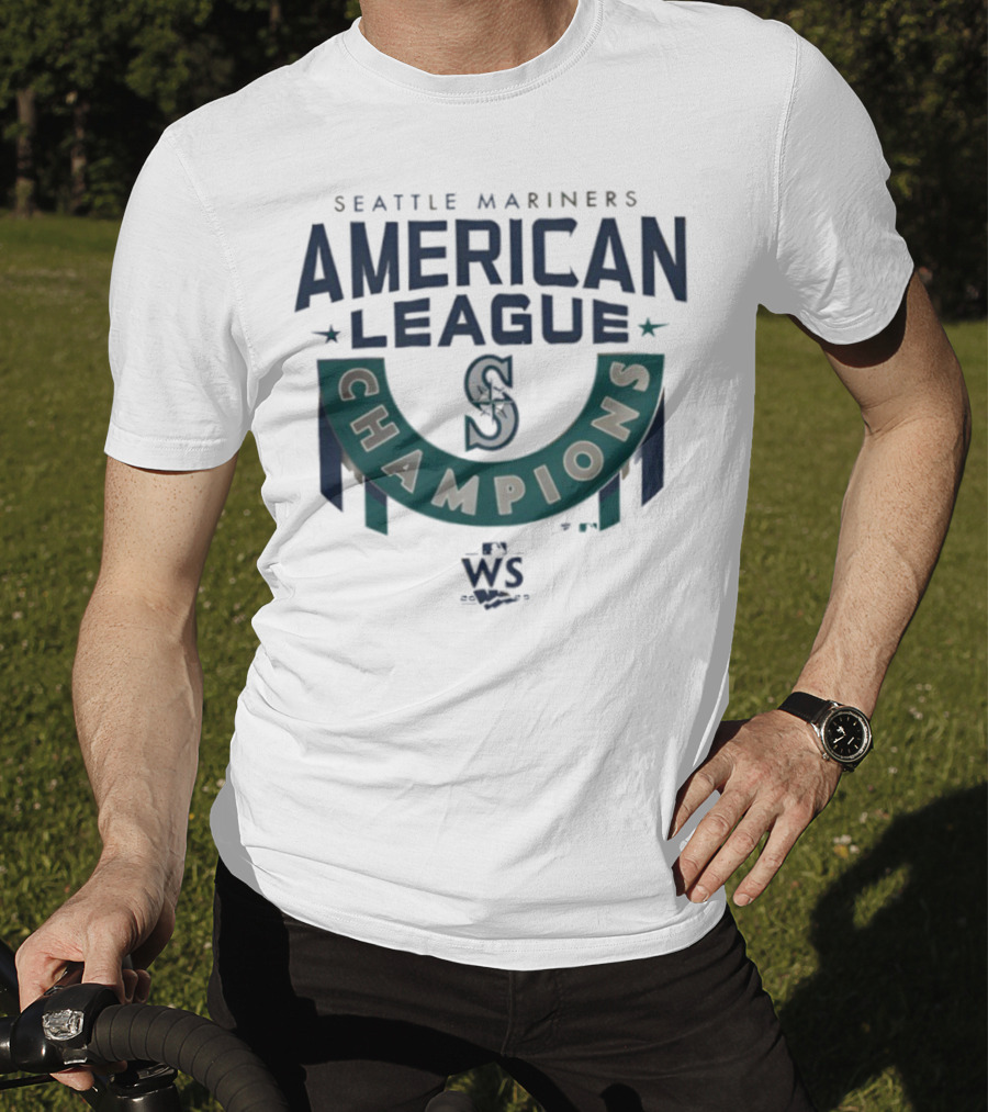 Seattle Mariners American League Champions 2025 Baseball T-Shirt