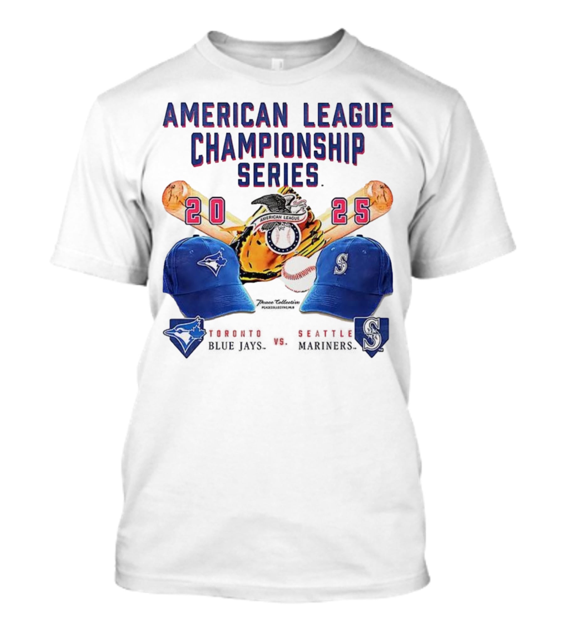 American League Championship Series 2025 Toronto Blue Jays Vs Seattle Mariners T-Shirt