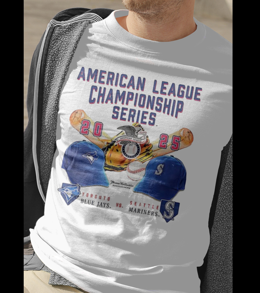 American League Championship Series 2025 Toronto Blue Jays Vs Seattle Mariners T-Shirt