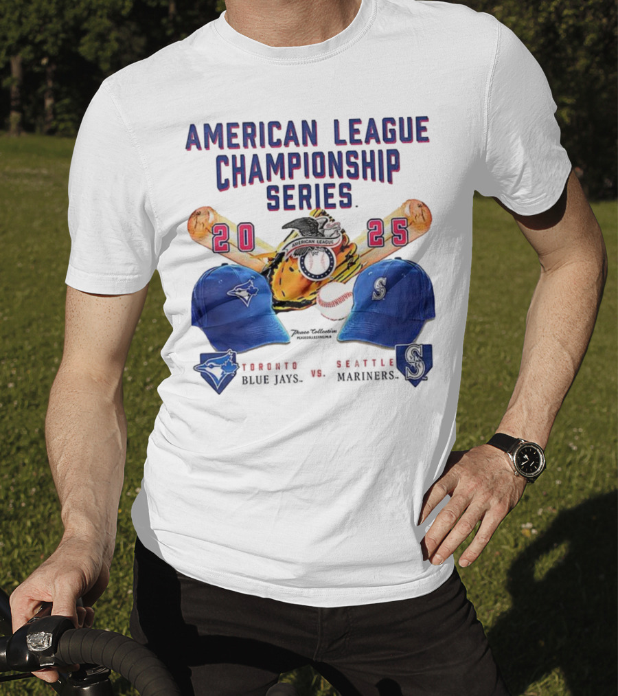 American League Championship Series 2025 Toronto Blue Jays Vs Seattle Mariners T-Shirt