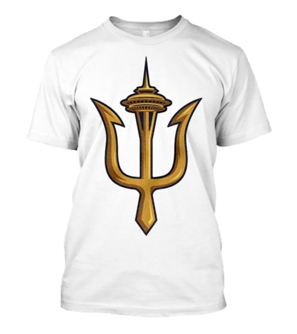 Seattle Mariners Trident Space Needle MLB Baseball 2025 Seize The Moments T-Shirt