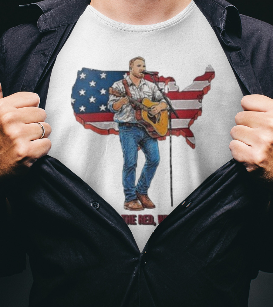 Zach Bryan The Fading Of The Red White And Blue T-Shirt