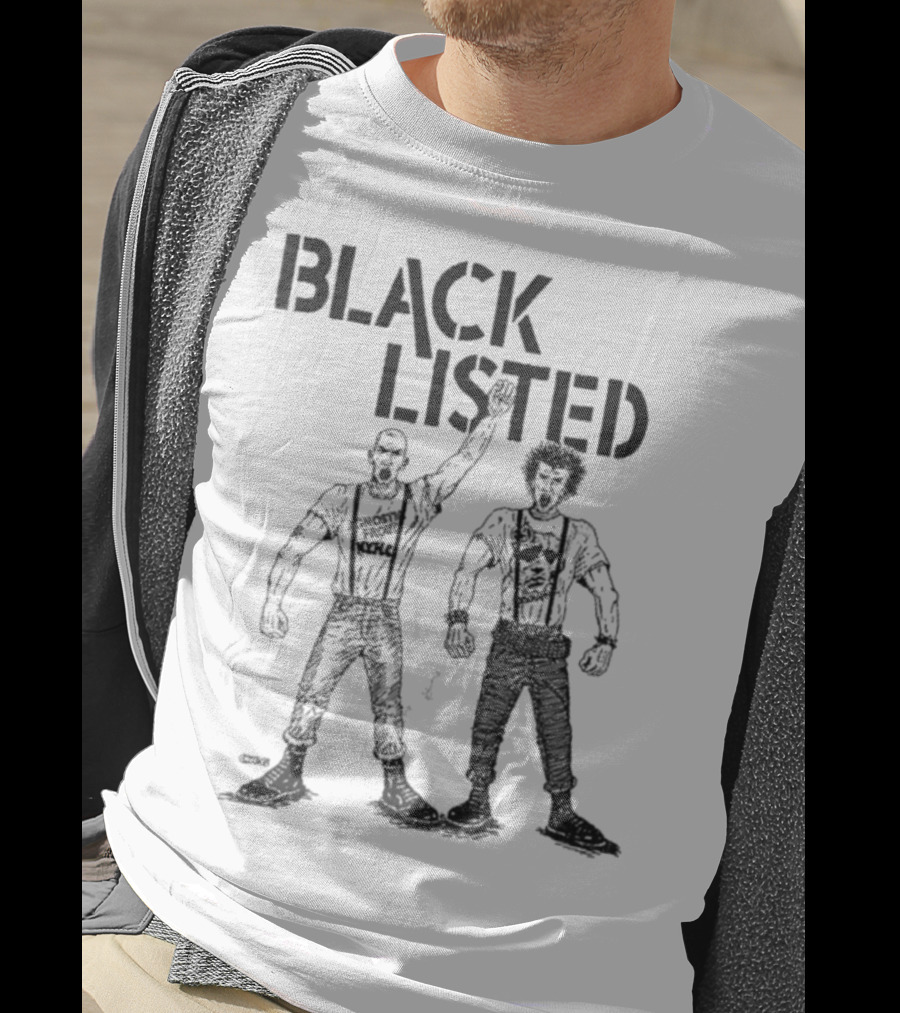 Blacklisted AF Rip Iconic Duo Standing Image T-Shirt