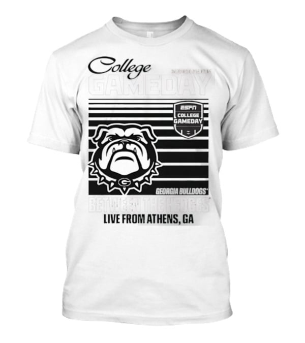 College GameDay Georgia Bulldogs Athens GA Live Show T-Shirt