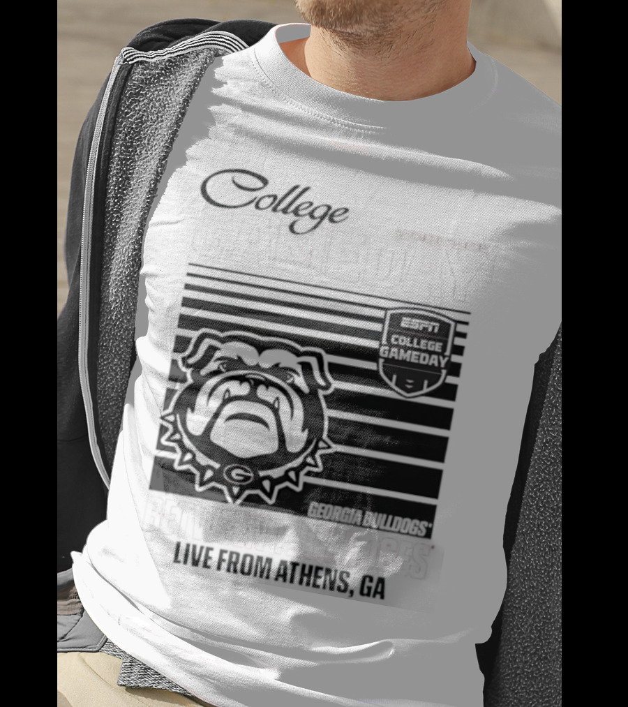 College GameDay Georgia Bulldogs Athens GA Live Show T-Shirt
