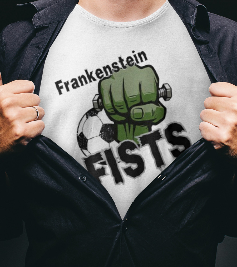 Frankenstein Soccer Fists T-Shirt