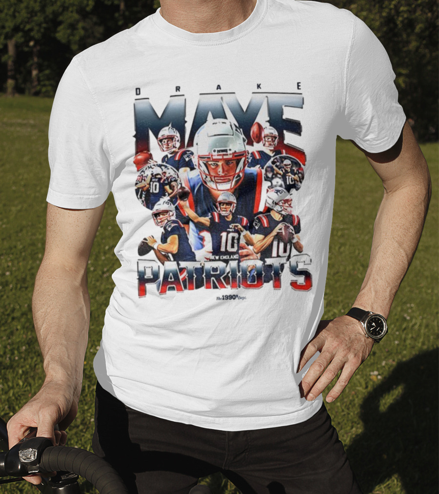 Drake Maye New England Patriots NFL Super Bowl 2025 T-Shirt