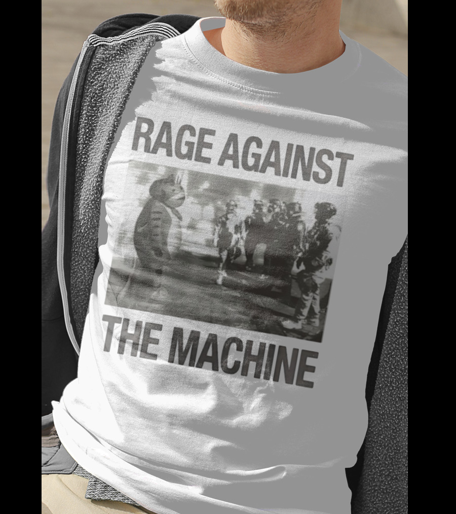 Rage Against The Machine Frog Confrontation T-Shirt