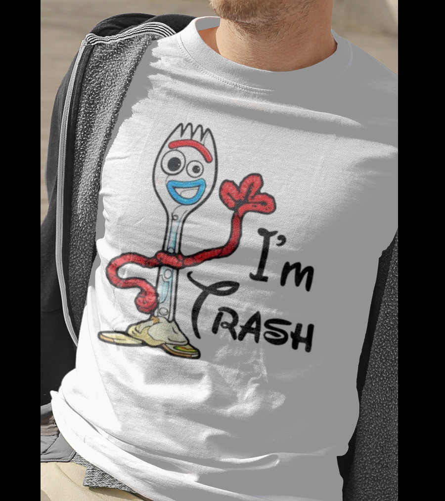 I’m Trash Fork Toy Story Pixar Character T-Shirt