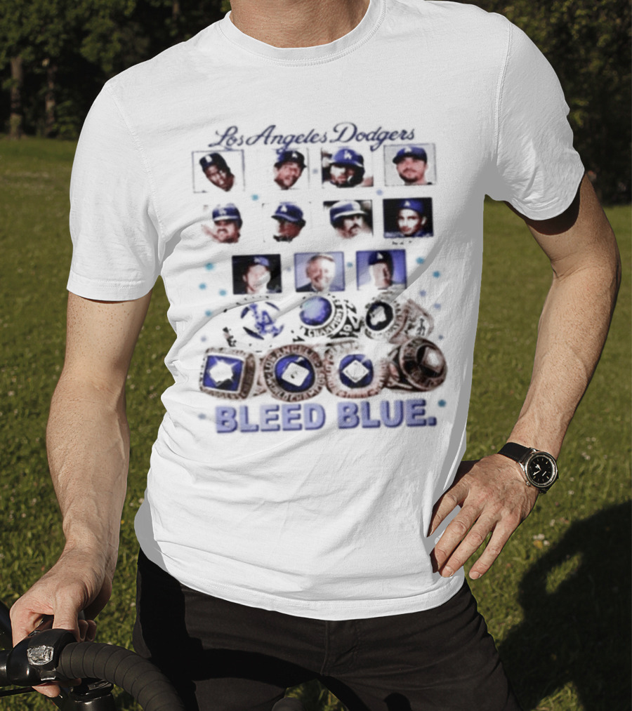 Los Angeles Dodgers Bleed Blue Signature Team Legends T-Shirt