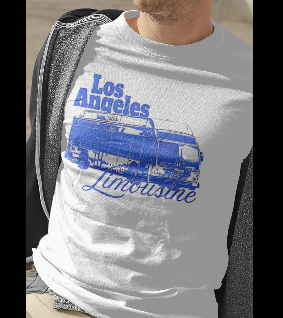 Los Angeles Limousine Retro Bus Experience T-Shirt
