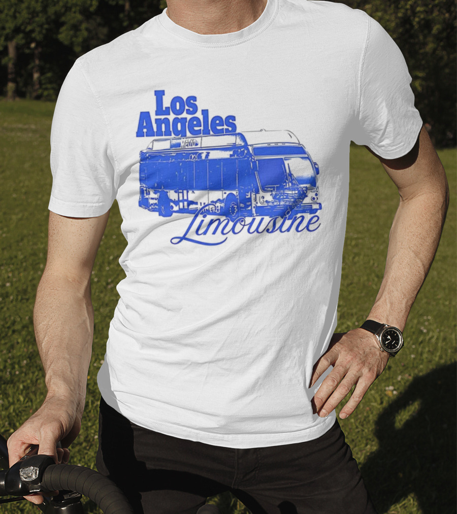 Los Angeles Limousine Retro Bus Experience T-Shirt