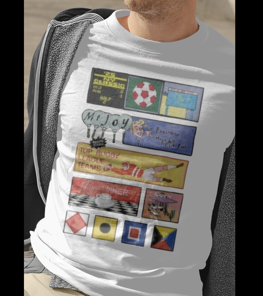 Rowing Blazers X Mt. Joy Top Rugby League Teams Vintage Sports Collaboration T-Shirt