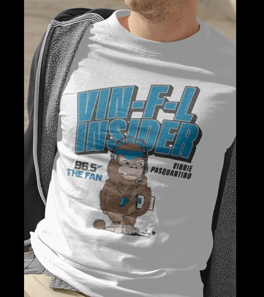 Vin-F-L Insider Vinnie Pasquantino 96.5 The Fan T-Shirt