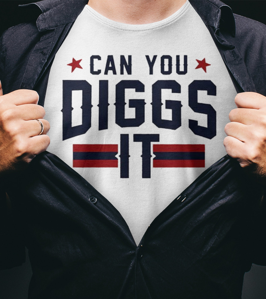 Can You Diggs It Meme Red Blue Star Stripes T-Shirt