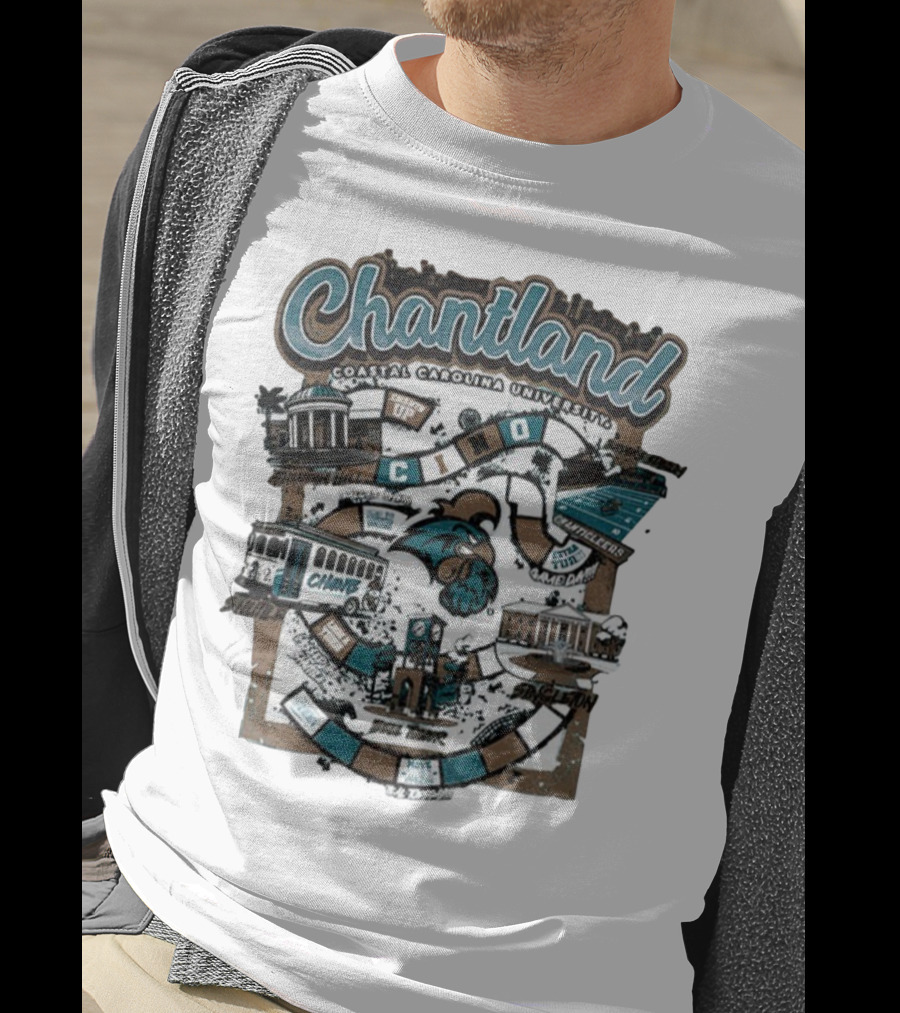Chantland Coastal Carolina University Chanticleers CINO Gameday T-Shirt