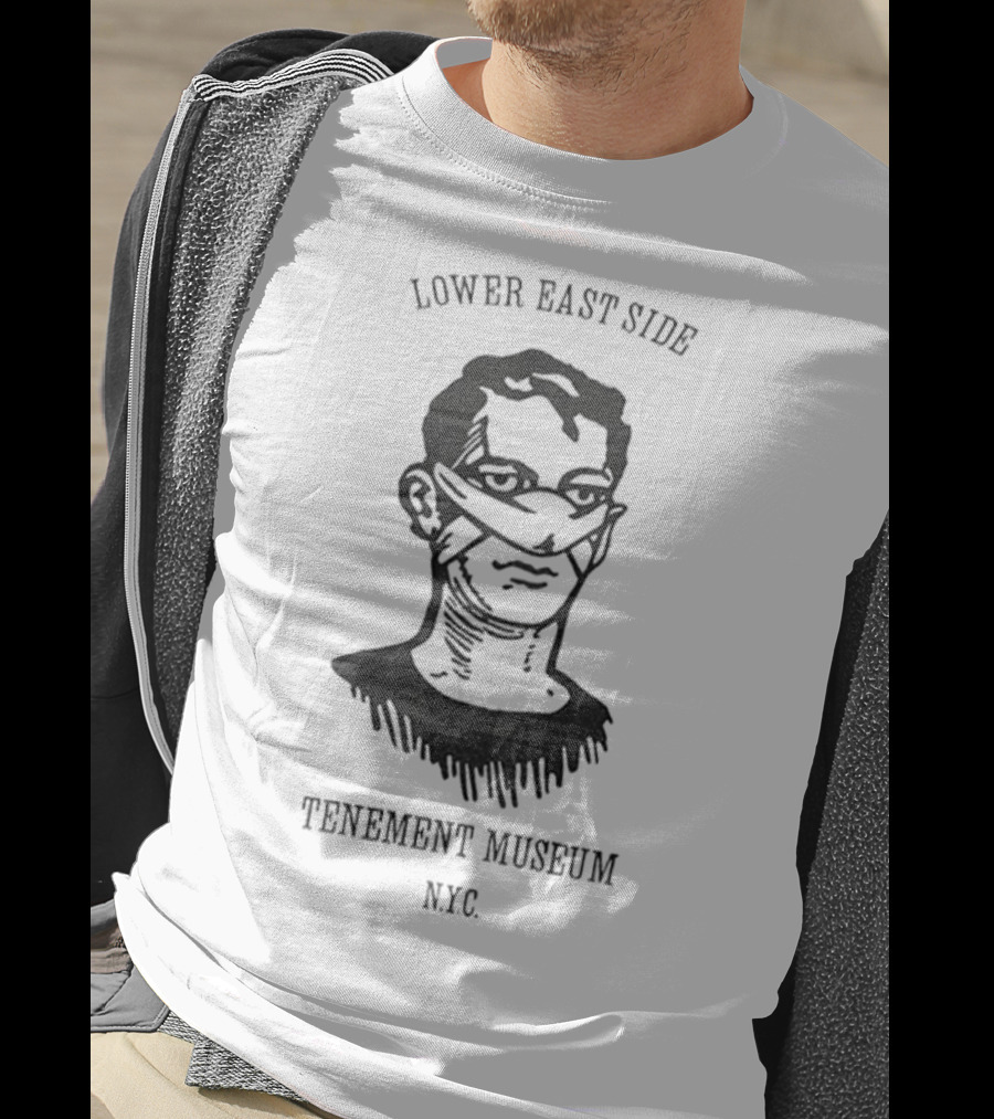 Lower East Side Tenement Museum NYC Vintage Portrait T-Shirt