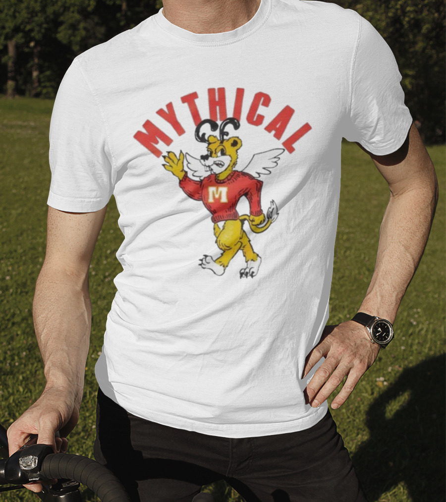 Mythical Randlers Winged Mascot Sweater M T-Shirt