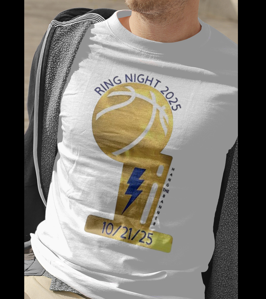 Ring Night 2025 Hang The Banner 10/21/25 Championship Celebration T-Shirt