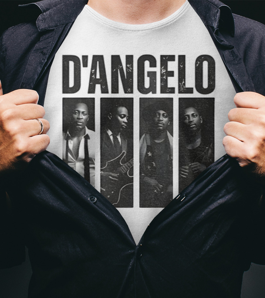 RIP D’Angelo Thanks For Memories 1974 2025 Iconic Music Legend Tribute T-Shirt