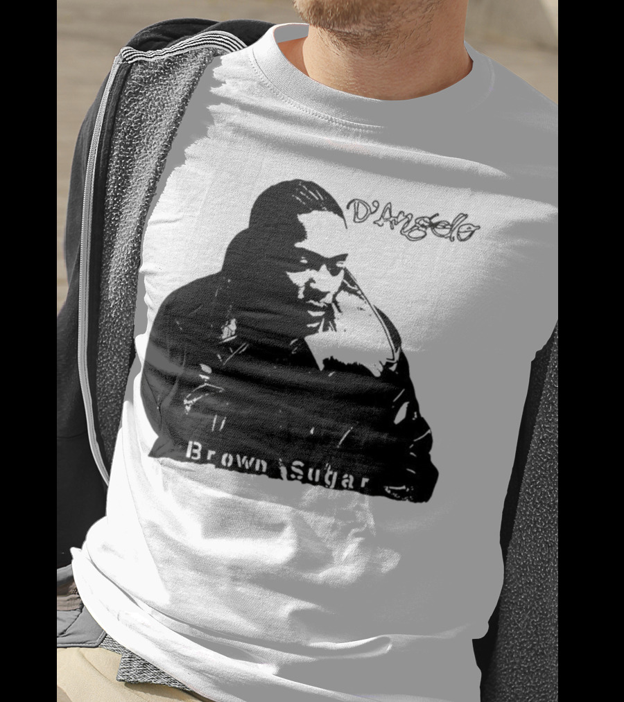 D’Angelo Brown Sugar 90s R&B 2000s Music Retro Style T-Shirt