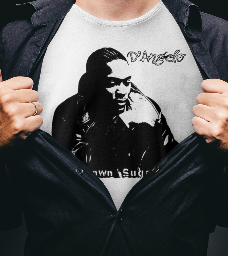 D’Angelo Brown Sugar 90s R&B 2000s Music Retro Style T-Shirt